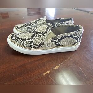 Steve Madden Jalia Snake Print Snakeskin Sneaker size 8.5